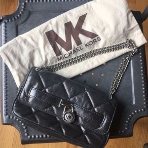 Michael Kors Gun Metal Handbag